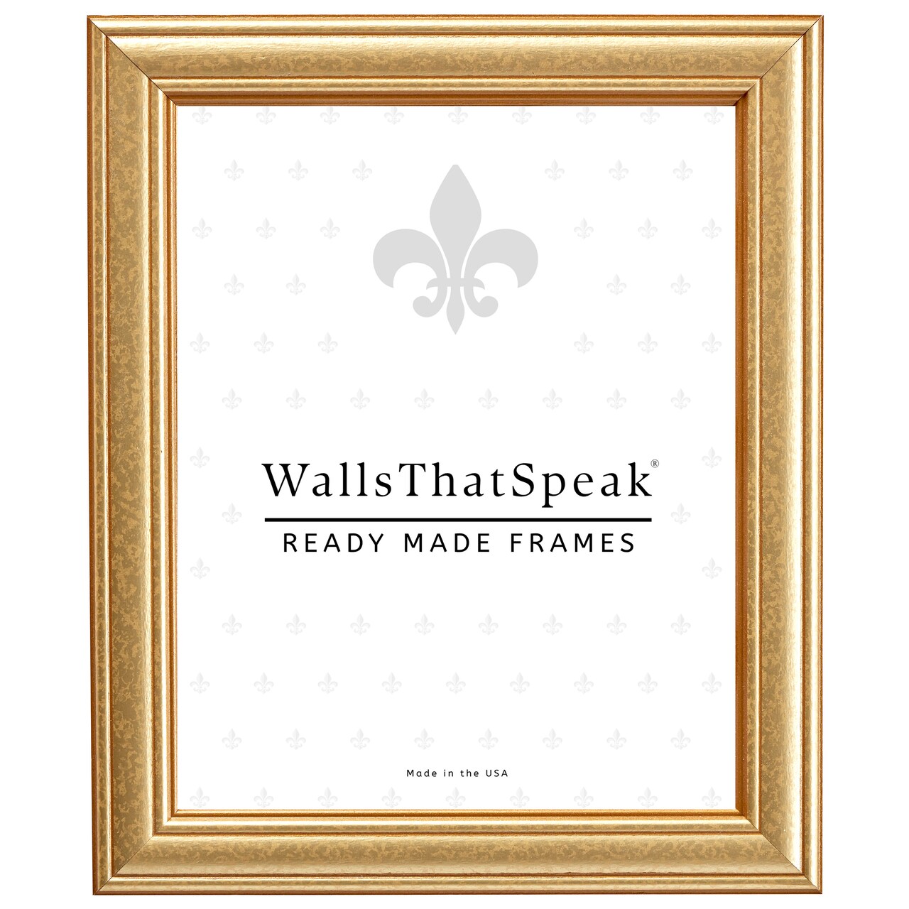 24x34 Picture Frame, Goldstone 1.25 Inch Wood Moulding, Wall Display Frame for Art, Posters, or Photos by wallsthatspeak